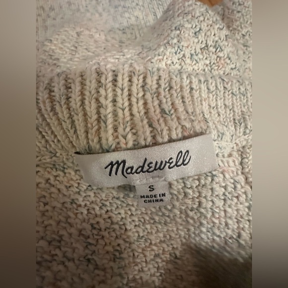 Madewell Rainbow Marled Wakefield Button Front Tank Small Cotton blend - Picture 11 of 11